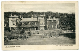 ISLE OF WIGHT : BONCHURCH HOTEL / ADRESSE - WETTEREN, RUE DES SABLES (NOLTE) / POSTMARK - GAND SUD - Ventnor