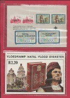 Delcampe - SOUTH AFRICA, 1987, MNH, Booklet 2a, Flood Disaster Natal , Sa642, F 3779 - Markenheftchen
