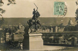 Blois * Carte Photo * Vue Sur La Ville Et La Statue * Photo LARIPPE , Blois - Blois