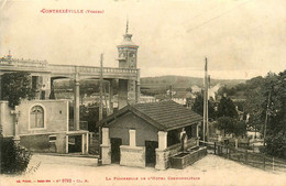 Contrexéville * Vittel * La Passerelle De L'hôtel Cosmopolitain - Contrexeville