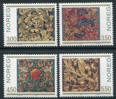 NORWAY 1993 Stamp Day Singles Ex Block  MNH / **.   Michel 1135-38 - Ongebruikt