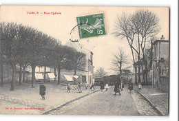 CPA 77 Torcy Rue Chèvre - Torcy