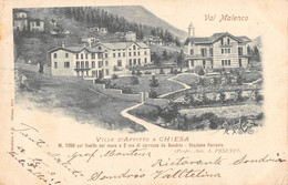 CPA ITALIE VAL MALENCO VILLE AFFITTO A CHIESA - Other & Unclassified