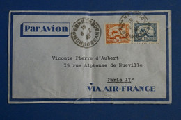 AR8 IINDOCHINE  BELLE LETTRE  1940  PNOMPENH POURPARIS  FRANCE   +++ AFFRANCH. INTERESSANT - Briefe U. Dokumente