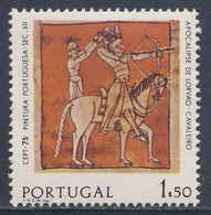 Portugal 1975 Mi 1281y YT 1261 SG 1570 Phosphor ** Reiter Apokalypse; Buchmalerei, Lorvao-Manuskript / Manuscript - Autres & Non Classés