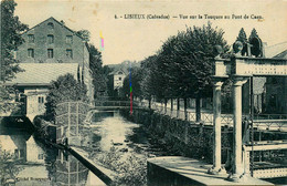 Lisieux * Vue Sur La Touques Au Pont De Caen * Canal * Passerelle écluse - Lisieux