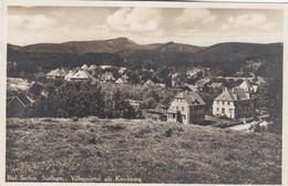 A8325) BAD SACHSA - Südharz - VILLENVIERTEL Am KNICKBERG - Super HAUS DETAILS Alt ! 20.10.1935 !! - Bad Sachsa