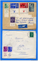 LOT DE 5 LETTRES D'ISRAEL POUR LA FRANCE - - Verzamelingen & Reeksen