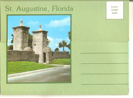 CP ST AUGUSTINE FLORIDA FLORIDE FOLDER 14 VIEW DEPLIANT DE 14 VUES NEUF NON CIRCULE ETATS UNIS - St Augustine