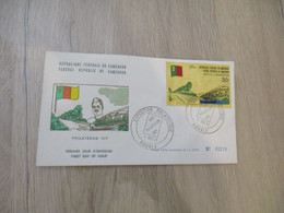 CAMEROUN Premier Jour FDC PA 250 F Réunification En Or Gold - Camerun (1960-...)