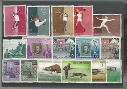 54926 ) Collection San Marino Olympic Sport - Verzamelingen & Reeksen