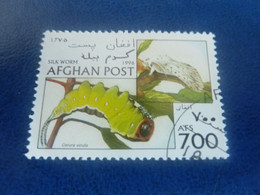 Afghan Post - Silk Worm - Cerura Vinula - Val 700 Afs - Multicolore - Oblitéré - Année 1996 - - Afghanistan