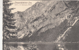 A8356) EISENERZ - LEOPOLDSTEINER SEE - Mit Seemauer - Altes RUDERBOOT TOP !! 1912 - Eisenerz