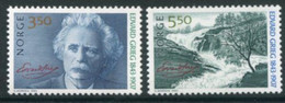 NORWAY 1993 Grieg Birth Anniversary MNH / **.   Michel 1125-26 - Nuovi