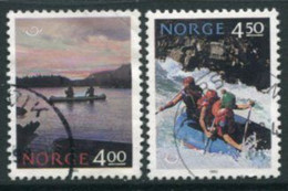 NORWAY 1993 Tourist Attractions Used.   Michel 1123-24 - Oblitérés