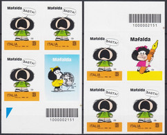 Italy/Italia 2021 Comics Cartoons Animation Mafalda/Child Bl 4/Quartine MNH/1 - Disney