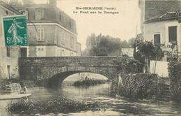 SAINTE HERMINE - Le Pont Sur La Smagne. - Sainte Hermine