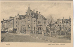 A8375) FLÖHA - Sachsen - König ALBERT Und POSTSTRAßE - Mit Kaiserliches POSTAMT - Alt !! - Floeha