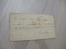 Lettre France Sans Texte 1829 3 Griffres Affranchi Par Etat Grand AUMONIER ? De...Service Du ROI - 1801-1848: Precursors XIX