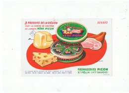 Buvard Mère Picon 3 PRODUITS DE LA RÉGION FONT LA CRÈME DE GRUYÈRE AU JAMBON MÈRE PICON - Zuivel