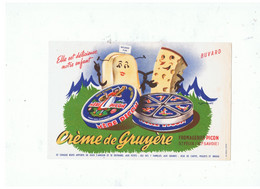 Buvard Mère Picon Elle Est Délicieuse Notre Enfant CRÈME DE GRUYÈRE - Produits Laitiers