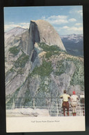 CA Yosemite Valley California Glacier Point & Half Dome National Park Postcard - Yosemite
