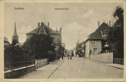 GELDERN, Bahnhofstraße (1920s) AK - Geldern