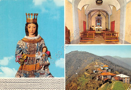 Cartolina Santuario Della Madonna Del Monte Pozzo Di Mulazzo Vedute Varie  (Massa) - Massa
