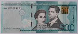 Dominican Republic 500 Pesos 2017 P192d UNC - Dominicaine