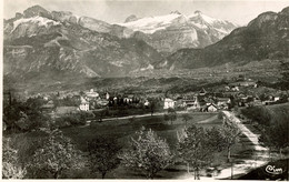 LA ROCHE SUR FORON MONTAGNE D'ANDEY ET PIC DE JALOUVRE VUE GENERALE 1952 - La Roche-sur-Foron