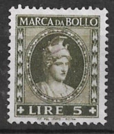 Italy, Marca Da Bollo #D (MH) - Fiscales