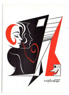 Illustrateur  OZIOULS --1987--  Homme , Femme ..........tirage Limité........à Saisir - Oziouls