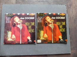 Joe Cocker Black Eyes Blues 2 Disques 49765 Pochette Verso Différent - 45 T - Maxi-Single