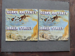 Gerry Rafferty Baker Street 2 Disques UP 36346 Couleur Centre Disque Différent - 45 T - Maxi-Single