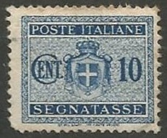 ITALIE / TAXE N° 29 OBLITERE - Segnatasse
