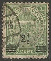LUXEMBOURG N° 110 OBLITERE - 1907-24 Ecusson