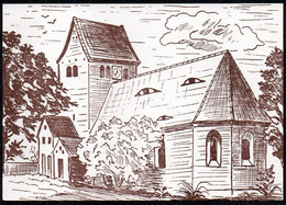 C5872 - Beerendorf Delitzsch - Kirche Künstlerkarte - Delitzsch