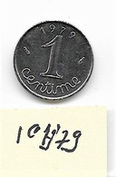 1centime "épi"  1979   SPL - 1 Centime