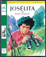 Hachette - Bibliothèque Verte - René Guillot - "Josélita" - 1964 - #Ben&VteNewSolo - Biblioteca Verde
