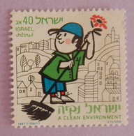 ISRAEL YT 1010 NEUF(*)NSG " PROTECTION DE L ENVIRONNEMENT" ANNÉE 1987 - Unused Stamps (without Tabs)