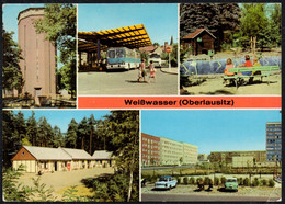 F5995 - Weißwasser - Omnibusbahnhof Ikarus Omnibus - Verlag Bild Und Heimat Reichenbach - Weisswasser (Oberlausitz)