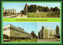 F6000 - Hoyerswerda Centrum Warenhaus Planetarium - Verlag Bild Und Heimat Reichenbach Qualitätskarte - Hoyerswerda