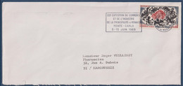 Monaco, Berlioz, La Damnation De Faust N°783 Monte Carlo Le 12.05.69 Exposition Commerce Industrie Principauté 5-15.6.69 - Postmarks