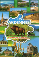 Carte Géographique - 08 LES ARDENNES Au Cœur De La Nature - Sanglier, Fumay, Monthermé, Revin, Rethel - Landkarten