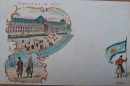 Paris - Exposition De 1900 - Palais Des Fils, Tissus Et Vêtements - Perse - Andere