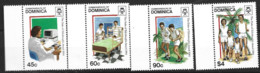 Dominica  1985  SG 94-7 Duke Of Edinburgh Award Scheme    Unmounted Mint - Dominica (1978-...)