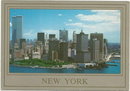 AB1599 New York - Aerial View Of Lower Manhattan - Skyline / Non Viaggiata - Multi-vues, Vues Panoramiques