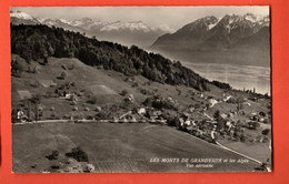 NAD-27  Les Monts De Grandvaux Lavaux Et Les Alpes   Bourgeois 10518 - Grandvaux