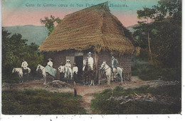 HONDURAS - Belle Vue Couleur Animée " Casa De Campo De San Pedro Sula " ( Cavaliers /cavalière ) - Honduras