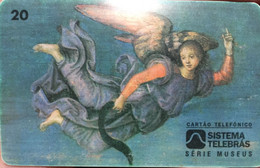 Phone Card Manufactured By Telebras In 1996 - Homage To The São Paulo Museum Of Art - Masb, This Is The Fragment Of - Pittura
